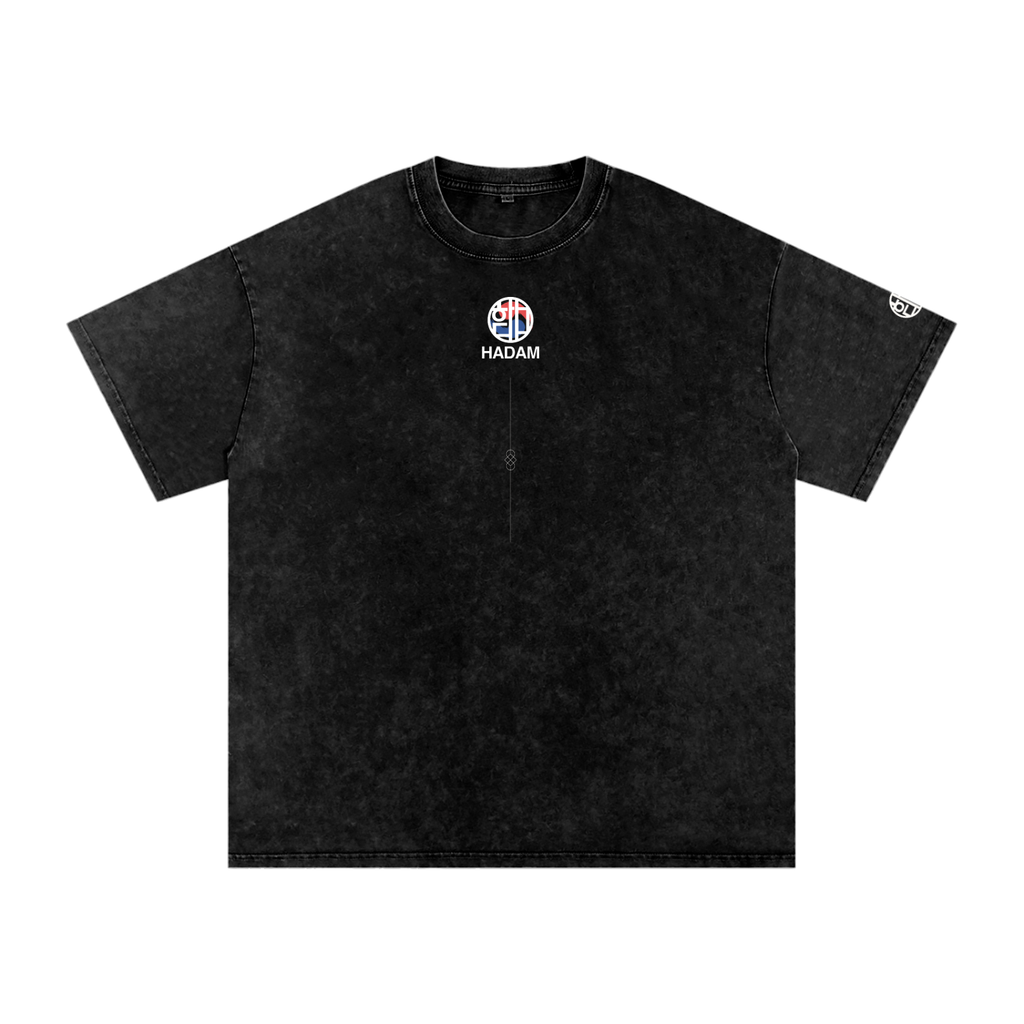 Hanmoon Washed Oversized Cotton T-Shirt